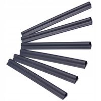 KLIPSY DO TAŚMY OGRODZENIOWEJ PANELI CZARNY 6szt.