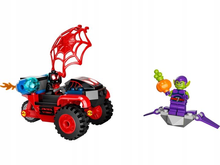 LEGO MARVEL 10781 Technotrójkołowiec Spider-Mana zdjęcie 3