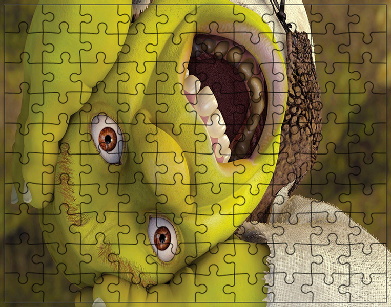 Puzzle Shrek zdjęcie 1