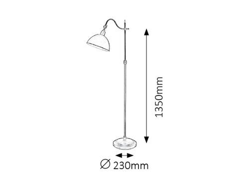 Lampa podłogowa Marc na Arena.pl