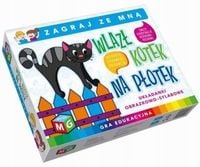 gra wlazł kotek na płotek
