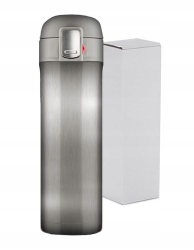 KUBEK TERMICZNY TERMOS NA KAWĘ HERBATĘ DO SAMOCHODU 440 ml PREZENT GRAWER na Arena.pl