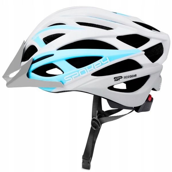 Kask rowerowy rolki skating regulowany wentylowany 55-58 deskorolke spokey zdjęcie 2