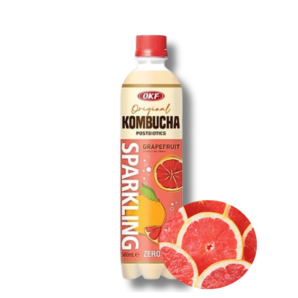 OKF Kombucha Grapefruit Zero kombucha grejpfrutowa 500 ml zdjęcie 1