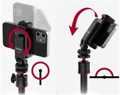 Ulanzi ST-06S Adapter uchwyt statywowy do telefonu + zimna stopka x 2 na Arena.pl
