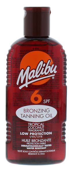 Malibu SPF6 Olejek Brązujący 200ml + Balsam W Sprayu Po Opalaniu 200ml zdjęcie 2