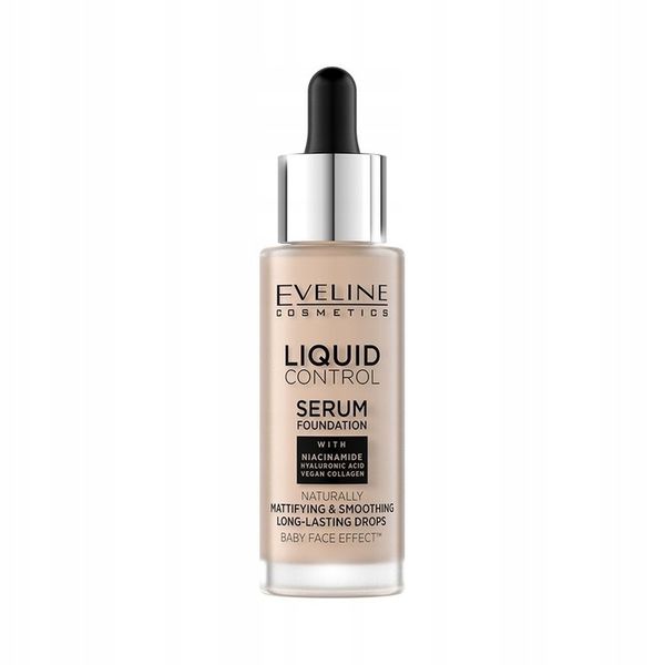 Eveline Cosmetics Liquid Control HD Podkład do twarzy nr 010 Light zdjęcie 1