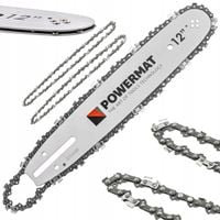PROWADNICA DO PIŁY 30CM 12" + 2X ŁAŃCUCH 3/8" AKUMULATOROWEJ SPALINOWEJ