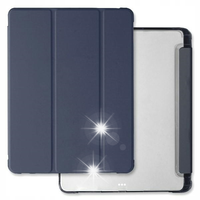 ETUI CLEAR BACK DO IPAD PRO 13 M4 2024 M5 2025 NIEBIESKI NAVY