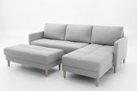 Narożnik Oregon z pufa rogówka bonel Typ SKANDYNAWSKI tk. zmywalna