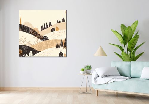 Obraz 100x100cm Jesień w Wzgórzach na Arena.pl