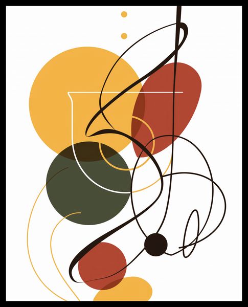Plakat 40x50cm Taniec Form i Barw zdjęcie 2