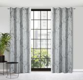 Zasłona gotowa na przelotkach WERA 140x250 Eurofirany jasnoszara