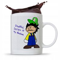 Kubek Dla Grafika Graphic Design Is My Passion Z Nadrukiem Ze Zdjęciem