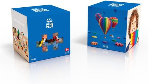 Klocki konstrukcyjne Plus-Plus Basic zestaw klocków 600 elementów na Arena.pl