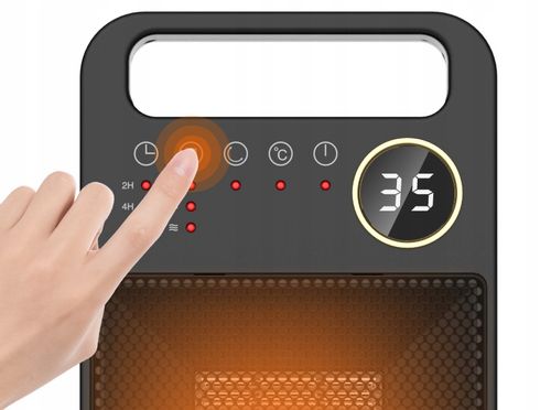 GRZEJNIK obrotowy TERMOWENTYLATOR 2000W Ceramiczny na Arena.pl