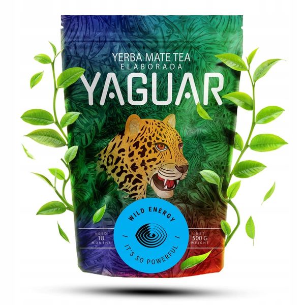 Yerba Mate Yaguar Wild Energy Energia 0,5kg 500g zdjęcie 2