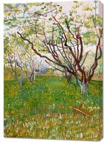 Obraz 70x100cm The Flowering Orchard, Van Gogh Vintage