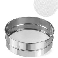 sito do przesiewania bułki tartej śr. 247mm stalowe - hendi 637814