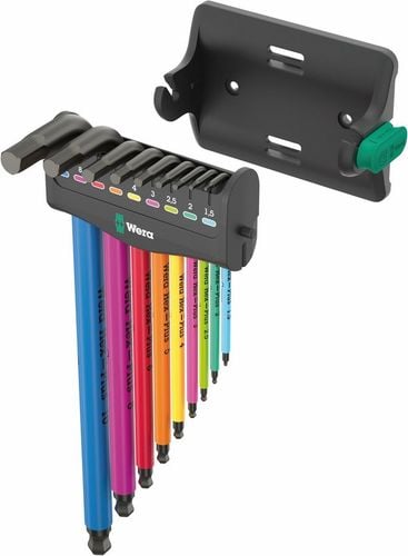 zestaw kluczy trzpieniowych 950/9 hex-plus multicolou 9czr - w05022641001 na Arena.pl