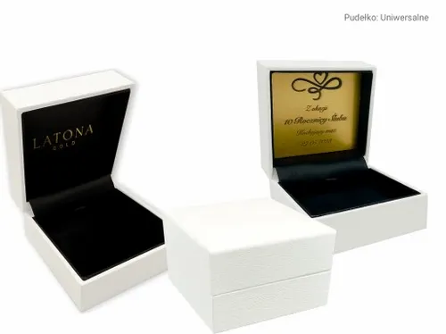 ZŁOTY ŁAŃCUSZEK 585 Krzyżyk KOMUNIA CHRZEST na Arena.pl