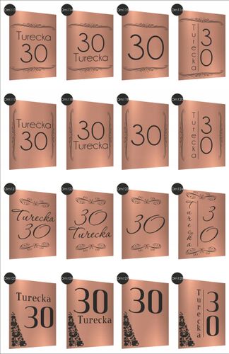 Tabliczka Tablica ADRESOWA nierdzewna dibomd 40x30 NUMER NA DOM złota na Arena.pl