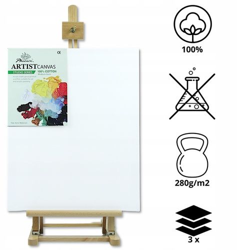 Płótno Malarskie Do Malowania 100x100 cm Podobrazia Phoenix Podobrazie na Arena.pl