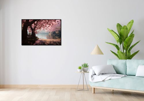 Plakat 91,5x60cm Spokój Sakury na Arena.pl