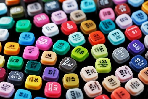 MARKERY ALKOHOLOWE 168 SZT Flamastry Mazaki Pisaki Dwustronne Pro + TORBA na Arena.pl