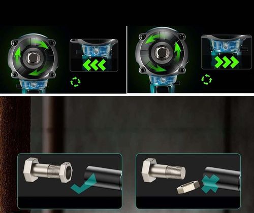 Wkrętarka Udarowa 21V 4000mAh z LED i Automatycznym Stopem na Arena.pl