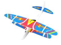 SAMOLOT STYROPIANOWY LATAJĄCY PIANKOWY USB LED SZYBOWIEC RZUTKA SILNIK