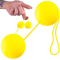 CIĘŻKIE MEDYCZNE WIBRUJĄCE KULKI GEJSZY ŻÓŁTY