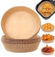 Papier do pieczenia wkład do frytkownicy powietrznej AIR FRYER 20cm 100szt