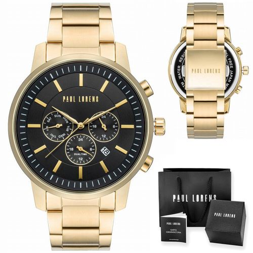 ZEGAREK MĘSKI PAUL LORENS - PL6647B-1D1  (zg372c) + BOX na Arena.pl