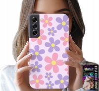 ETUI DO SAMSUNG GALAXY S21 - KOLOROWE STOKROTKI, STOKROTKA, KWIATKI