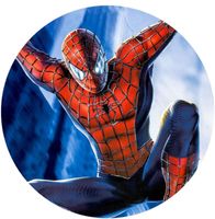 Opłatek na tort Spider Man Człowiek Pająk Postać Bohater Avengers