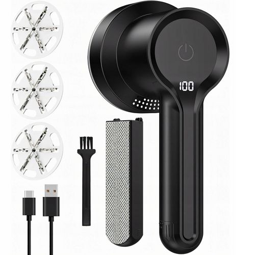 GOLARKA DO UBRAŃ TAPICERKI SWETRÓW 3 POZIOMY PRĘDKOŚCI + WYMIENNE GŁOWICE na Arena.pl