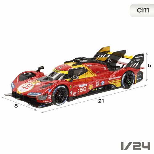 Samochód zabawkowy Ferrari 499P LE MANS 2024 na Arena.pl