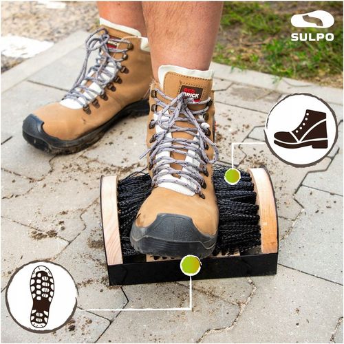 CZYSZCZAK CZYSZCZARKA DO BUTÓW ROBOCZYCH WYCIERACZKA przykręcana SULPO na Arena.pl