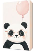 Obraz 30x50cm Wzory dla Dzieci, Dziewczynki i Chłopca - Panda