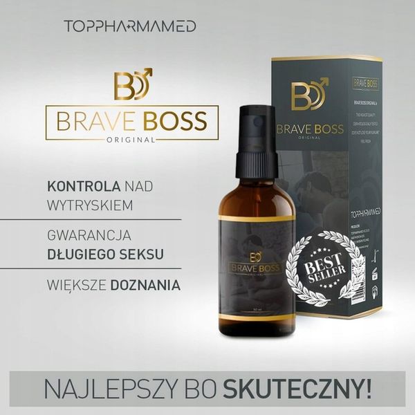 BRAVE BOSS Original spray 50 ml zdjęcie 9