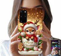 ETUI DO SAMSUNG GALAXY S20 PLUS - RENIFEREK SŁODKI RENIFER ŚWIĄTECZNE WZÓR