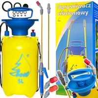 OPRYSKIWACZ RĘCZNY CIŚNIENIOWY 5L DŁUGA LANCA 98 CM OGRODOWY BEST