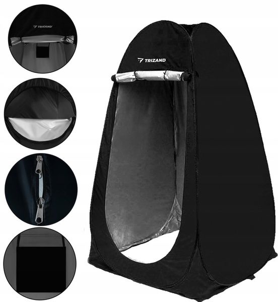 PRZEBIERALNIA PRZENOŚNA TOALETA WC NAMIOT PLAŻOWY na PRYSZNIC KEMPINGOWY zdjęcie 12