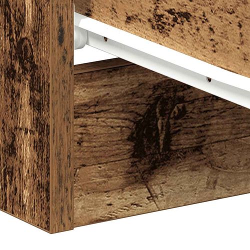 Szafka nocna Stare drewno 38x35x55 cm Drewno klejone na Arena.pl