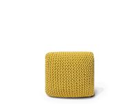 Puf  50 x 31 cm żółty CONRAD