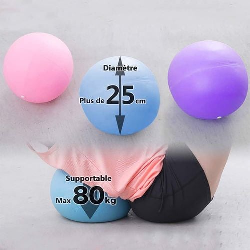 piłka do jogi do ćwiczeń pilates mini 25cm na Arena.pl