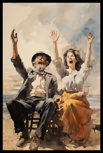 Plakat 40x60cm Chwile Radości na Arena.pl