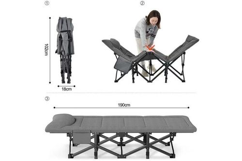 Łóżko turystyczne DELUXE JOURNEY 190x75x30CM na Arena.pl