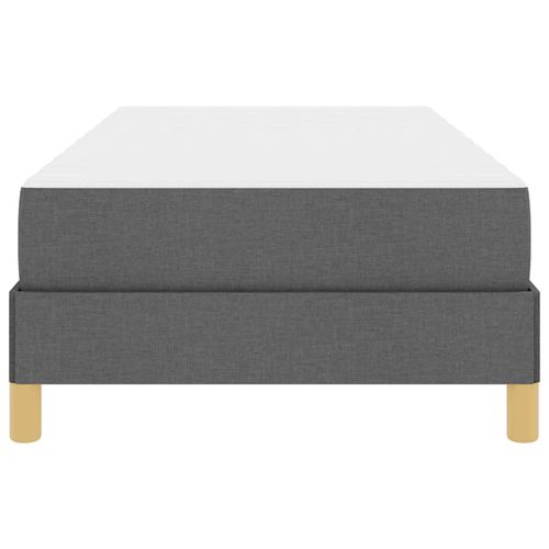 Łóżko sprężynowe Ciemnoszary i brązowy 80 x 200 cm na Arena.pl